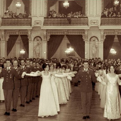 Officers' Ball in the sixties