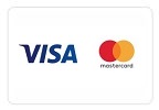 Bezahlung mittels VISA oder MasterCard Kreditkarte Bezahlung mittels VISA oder MasterCard Kreditkarte